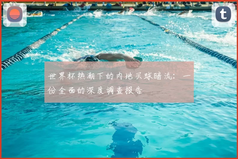 世界杯热潮下的内地买球暗流:一份全面的深度调查报告