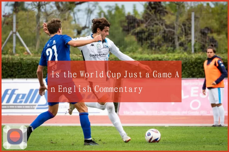 Is the World Cup Just a Game An English Commentary