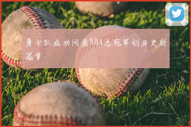 勇士队成功问鼎NBA总冠军创历史新篇章