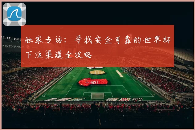 独家专访：寻找安全可靠的世界杯下注渠道全攻略