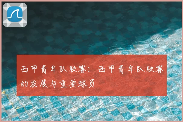 西甲青年队联赛:西甲青年队联赛的发展与重要球员