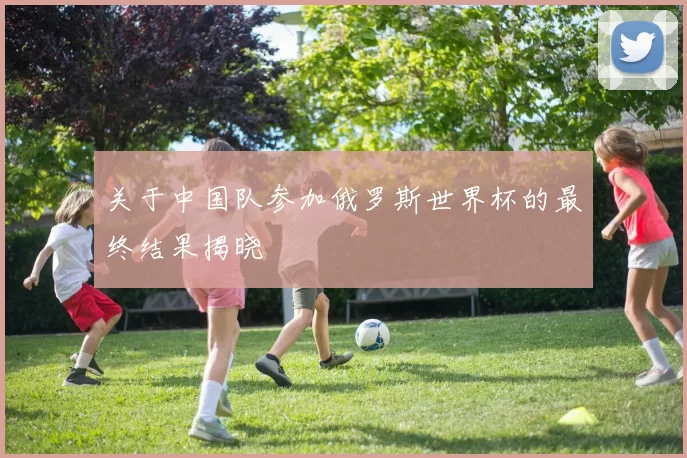 关于中国队参加俄罗斯世界杯的最终结果揭晓